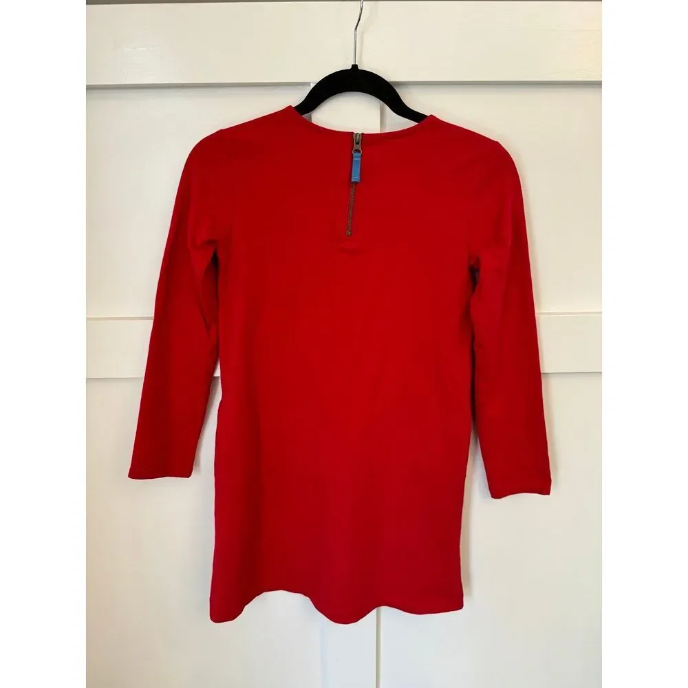 Primary‎ Sweater Dress red 12